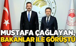 Mustafa Çağlayan, Bakanlar ile görüştü