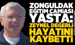 Zonguldak eğitim camiası yasta: Zeynel Değerli hayatını kaybetti