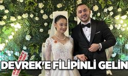 Devrek'e Filipinli gelin