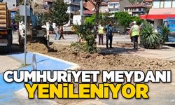 Cumhuriyet Meydanı yenileniyor