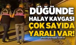 Düğünde halay kavgası: 12 yaralı