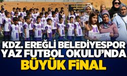KDZ. EREĞLİ BELEDİYESPOR YAZ FUTBOL OKULU’NDA BÜYÜK FİNAL