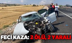 Feci kaza: 2 ölü, 2 yaralı