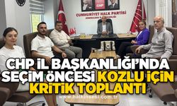 CHP İl Başkanlığı’nda seçim öncesi Kozlu için kritik toplantı