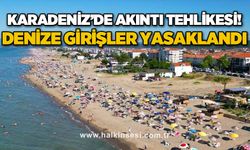 Karadeniz'de RIP akıntısı tehlikesi: Denize girişler  yasaklandı