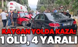 Mercedes ile Tofaş otomobil çarpıştı: 1 ölü, 4 yaralı