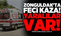 Zonguldak'ta feci kaza! Yaralılar var!