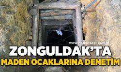 Zonguldak'ta maden ocaklarına denetim