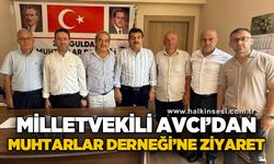 Milletvekili Muammer Avcı'dan Muhtarlar Derneği Başkanı Kılav'a ziyaret