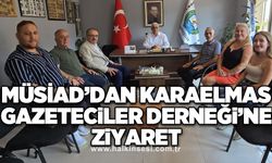 MÜSİAD’dan Karaelmas Gazeteciler Derneği’ne ziyaret