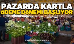 Pazarda kartla ödeme dönemi başlıyor