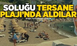 Soluğu Tersane Plajı’nda aldılar