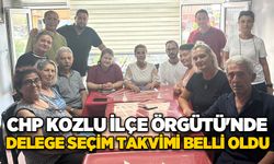 CHP Kozlu İlçe Örgütü'nde delege seçim takvimi belli oldu