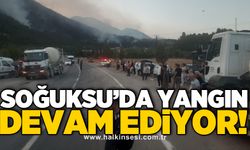 Soğuksu’da yangın devam ediyor!
