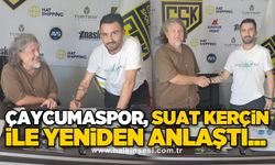 Çaycumaspor, Suat Kerçin ile yeniden anlaştı...
