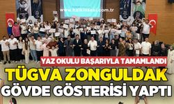 TÜGVA Zonguldak Yaz Okulu başarıyla tamamlandı: Gövde gösterisi yaptılar!