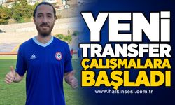 Yeni transfer çalışmalara başladı