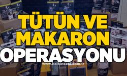 Tütün ve makaron operasyonu