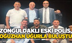 Zonguldaklı eski polis, Oğuzhan Uğurla buluştu
