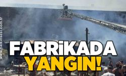 Fabrikada yangın!