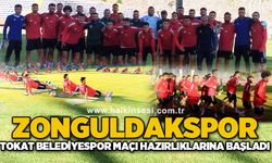 Zonguldakspor, Tokat Belediyespor maçı hazırlıklarına başladı