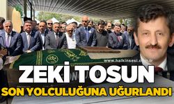 Zeki Tosun son yolculuğuna uğurlandı