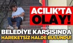 Acılık'ta olay:  Merdivenlerde baygın bulunan kişi hastaneye kaldırıldı