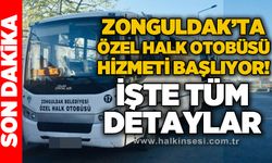 Zonguldak'ta özel halk otobüsü hizmeti başlıyor: İşte tüm detaylar