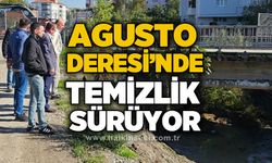 Agusto Deresi'nde temizlik sürüyor