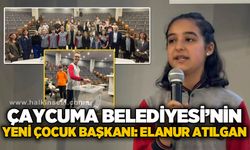 Çaycuma Belediyesi'nin yeni Çocuk Başkanı Elanur Atılgan