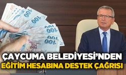 Kantarcı’dan belediye eğitim hesabına destek çağrısı