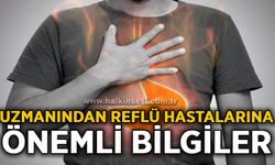 Uzmanından reflü hastalarına önemli bilgiler