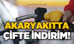 Sürücülere müjde: Akaryakıtta çifte indirim!