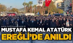 Mustafa Kemal Atatürk Ereğli'de anıldı