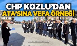 CHP Kozlu'dan Ata'sına vefa örneği