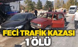 Feci trafik kazası: 1 ölü