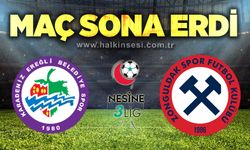 Kdz. Ereğli Belediyespor- Zonguldakspor maçı sona erdi...
