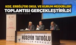 Kdz. Ereğli’de Okul ve Kurum Müdürleri Toplantısı Gerçekleştirildi