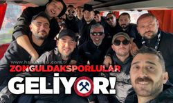 Zonguldaksporlular geliyor!