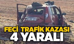Feci trafik kazası: 4 yaralı