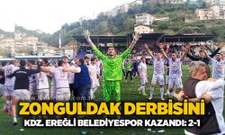 Zonguldak derbisini Kdz. Ereğli Belediyespor kazandı: 2-1