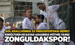 Gol krallığında 52 Orduspor’dan Gemici, Ereğli’den de Bayar arasında müthiş yarış! Zonguldakspor!
