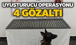 U*uşturucu operasyonu: 4 gözaltı