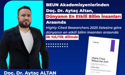 Doç. Dr. Aytaç Altan, Dünyanın en etkili bilim insanları arasında