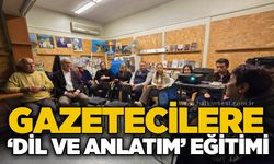 Gazetecilere ‘Dil ve Anlatım’ eğitimi