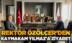 Rektör Özölçer’den Karadeniz Ereğli Kaymakamı Yılmaz’a ziyaret