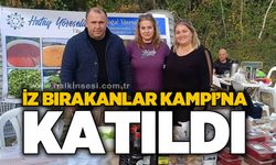 İz Bırakanlar Kampı'na katıldı