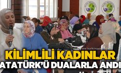 Kilimli’de Kadınlardan 10 Kasım’a özel anlamlı program: Atatürk'ün ruhuna Kuran-ı Kerim okudular
