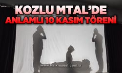 Kozlu MTAL'de anlamlı 10 Kasım töreni