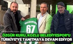Özgür Kuru, Kozlu Belediyespor’u Türkiye’ye tanıtmaya devam ediyor!